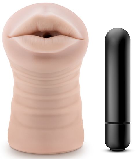 Телесный мастурбатор-ротик Skye - Blush Novelties - в Нижнекамске купить с доставкой