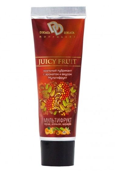 Интимный съедобный лубрикант JUICY FRUIT с ароматом фруктов - 30 мл. - БиоМед - купить с доставкой в Нижнекамске