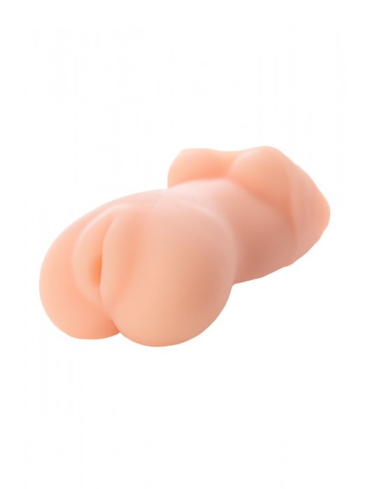 Телесный мастурбатор в виде женской фигурки - Toyfa Basic - в Нижнекамске купить с доставкой