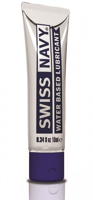 Лубрикант Swiss Navy Water Based Lube на водной основе - 10 мл. - Swiss navy - купить с доставкой в Нижнекамске