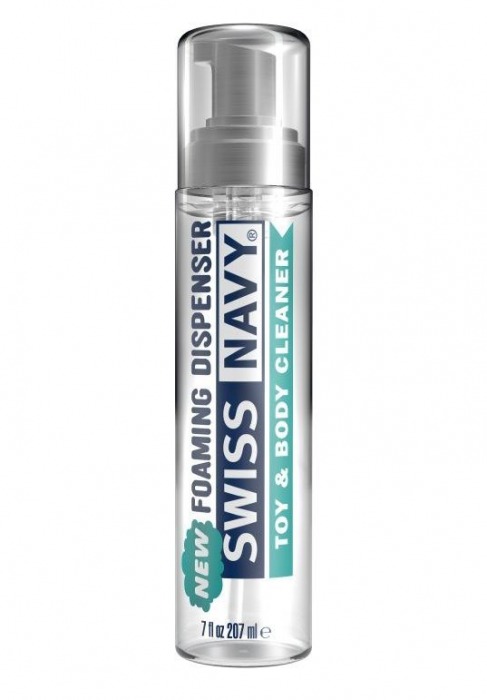 Очищающая пенка для игрушек и тела Swiss Navy Toy   Body Cleaner Foamer - 207 мл. - Swiss navy - купить с доставкой в Нижнекамске