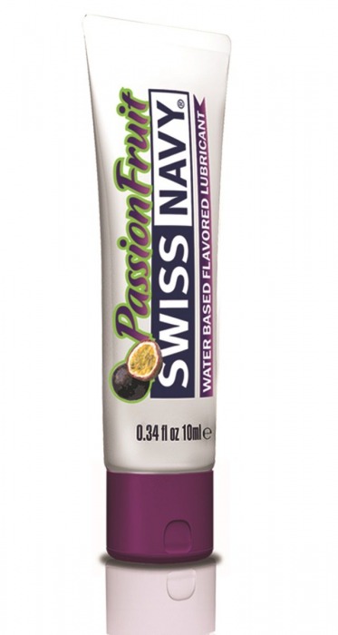 Лубрикант Swiss Navy Passion Fruit Lube с ароматом маракуйи - 10 мл. - Swiss navy - купить с доставкой в Нижнекамске