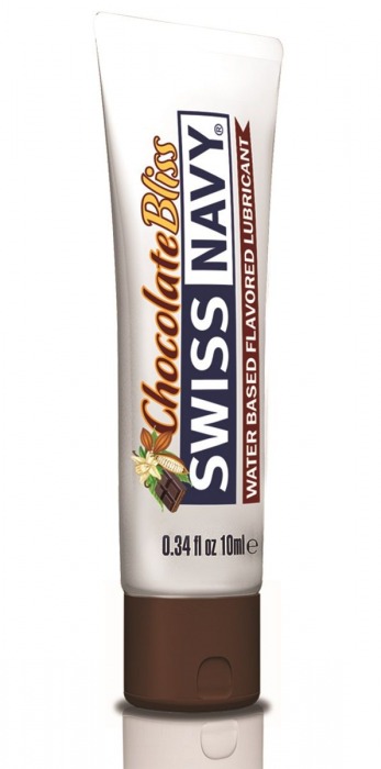 Лубрикант с ароматом шоколада Swiss Navy Chocolate Bliss Lube - 10 мл. - Swiss navy - купить с доставкой в Нижнекамске