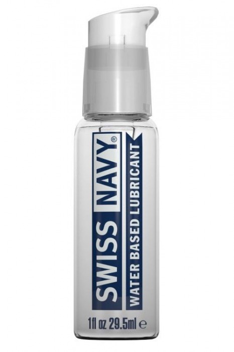 Лубрикант Swiss Navy Water Based Lube на водной основе - 29,5 мл. - Swiss navy - купить с доставкой в Нижнекамске