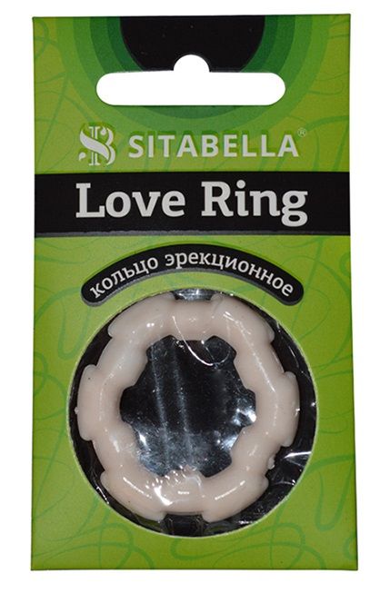 Фигурное эрекционное кольцо из киберкожи - Sitabella - в Нижнекамске купить с доставкой