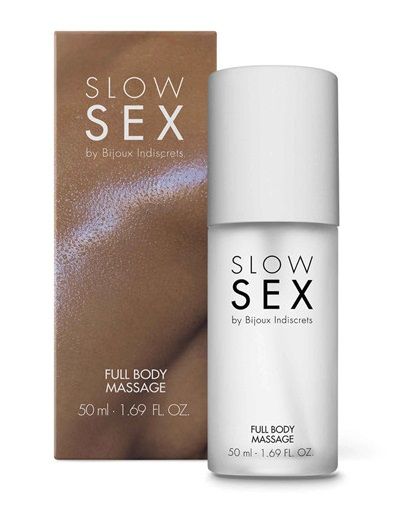 Массажный гель Slow Sex Full Body Massage - 50 мл. - Bijoux Indiscrets - купить с доставкой в Нижнекамске