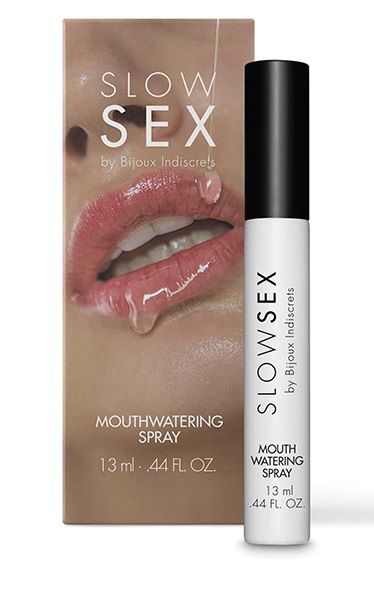 Спрей для усиления слюноотделения Slow Sex Mouthwatering Spray - 13 мл. - Bijoux Indiscrets - купить с доставкой в Нижнекамске