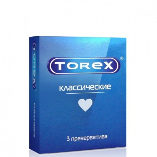 Гладкие презервативы Torex  Классические  - 3 шт. - Torex - купить с доставкой в Нижнекамске