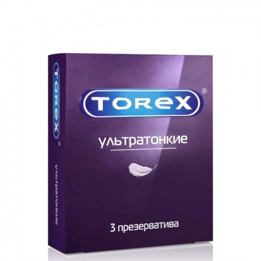 Презервативы Torex  Ультратонкие  - 3 шт. - Torex - купить с доставкой в Нижнекамске