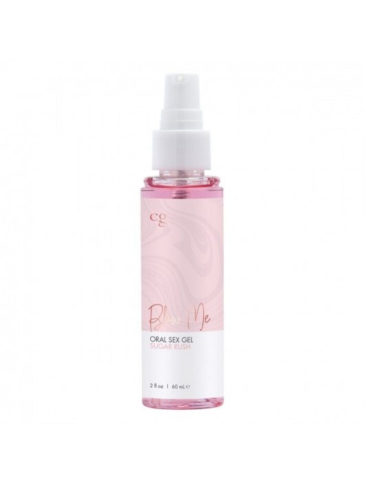 Гель для орального секса Sugar Rush с ароматом сладкой ваты - 60 мл. - CG - купить с доставкой в Нижнекамске