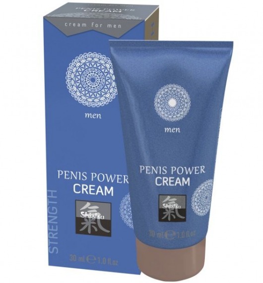 Возбуждающий крем для мужчин Penis Power Cream - 30 мл. - Shiatsu - купить с доставкой в Нижнекамске