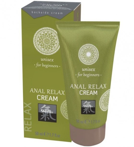 Анальный крем Anal Relax Cream - 50 мл. - Shiatsu - купить с доставкой в Нижнекамске