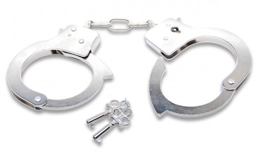 Наручники с ключами Official Handcuffs - Pipedream - купить с доставкой в Нижнекамске