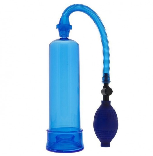 Синяя вакуумная помпа MENZSTUFF PENIS ENLARGER - Dream Toys - в Нижнекамске купить с доставкой
