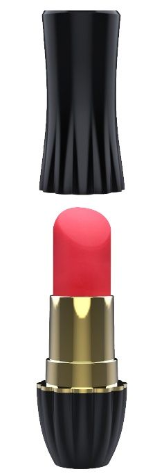 Клиторальный стимулятор-помада LIPSTICK - 9,3 см. - Dream Toys - купить с доставкой в Нижнекамске