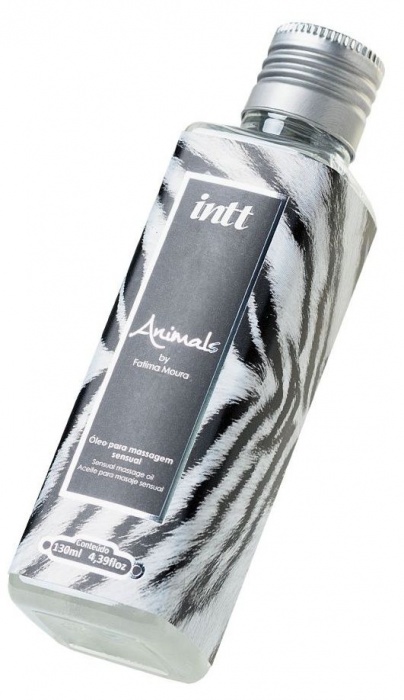 Массажное масло ANIMALS by Fatima Moura с возбуждающим эффектом - 130 мл. - INTT - купить с доставкой в Нижнекамске