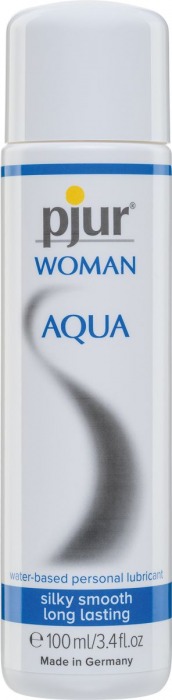 Лубрикант на водной основе pjur WOMAN Aqua - 100 мл. - Pjur - купить с доставкой в Нижнекамске