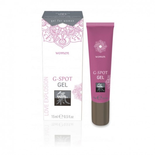 Возбуждающий интимный гель G-SPOT GEL - 15 мл. - Shiatsu - купить с доставкой в Нижнекамске