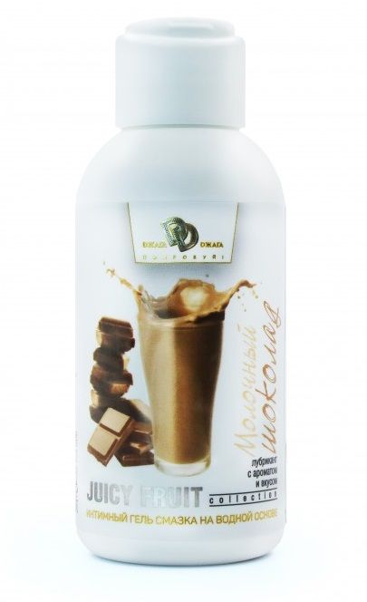 Интимный гель-смазка JUICY FRUIT с ароматом молочного шоколада - 100 мл. - БиоМед - купить с доставкой в Нижнекамске