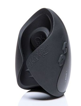 Черный инновационный мужской вибратор PULSE SOLO ESSENTIAL - Hot Octopuss - в Нижнекамске купить с доставкой