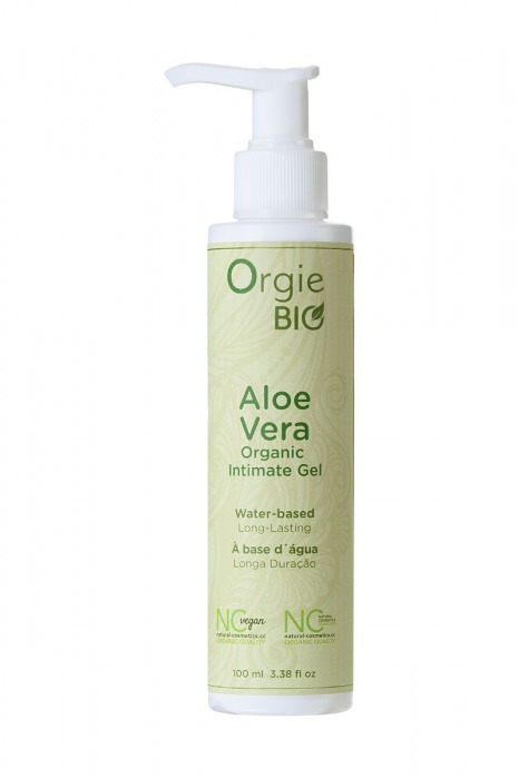 Органический интимный гель ORGIE Bio Aloe Vera с экстрактом алоэ вера - 100 мл. - ORGIE - купить с доставкой в Нижнекамске