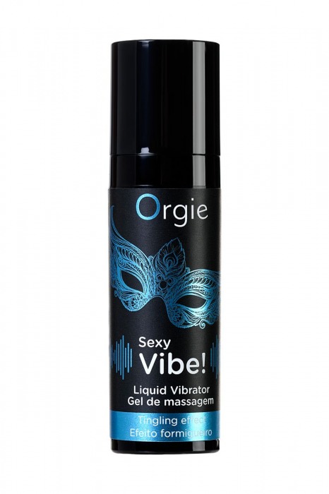 Гель для массажа ORGIE Sexy Vibe Liquid Vibrator с эффектом вибрации - 15 мл. - ORGIE - купить с доставкой в Нижнекамске
