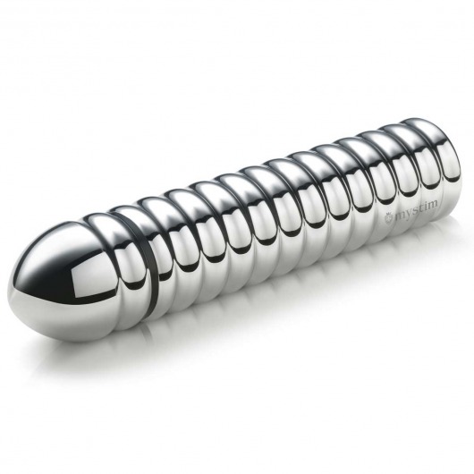 Рельефный фаллос для интенсивного электросекса Groovey George - 20 см. - MyStim - купить с доставкой в Нижнекамске