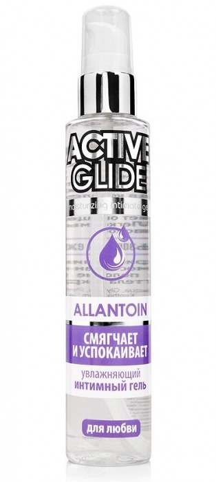 Увлажняющий интимный гель Active Glide Allantoin - 100 гр. - Биоритм - купить с доставкой в Нижнекамске