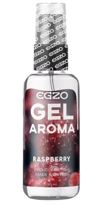 Интимный лубрикант EGZO AROMA с ароматом малины - 50 мл. - EGZO - купить с доставкой в Нижнекамске