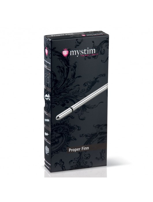 Электростимулятор уретры Proper Finn - 20 см. - MyStim - купить с доставкой в Нижнекамске