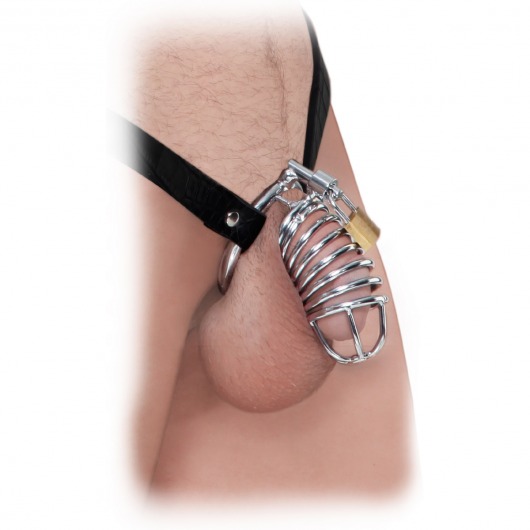 Кольцо верности Extreme Chastity Belt с фиксацией головки - Pipedream - купить с доставкой в Нижнекамске