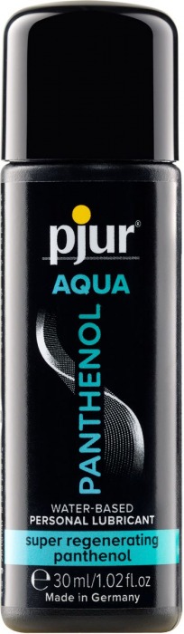 Лубрикант на водной основе с пантенолом pjur AQUA Panthenol - 30 мл. - Pjur - купить с доставкой в Нижнекамске