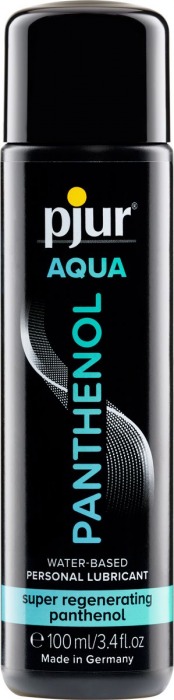 Лубрикант на водной основе с пантенолом pjur AQUA Panthenol - 100 мл. - Pjur - купить с доставкой в Нижнекамске