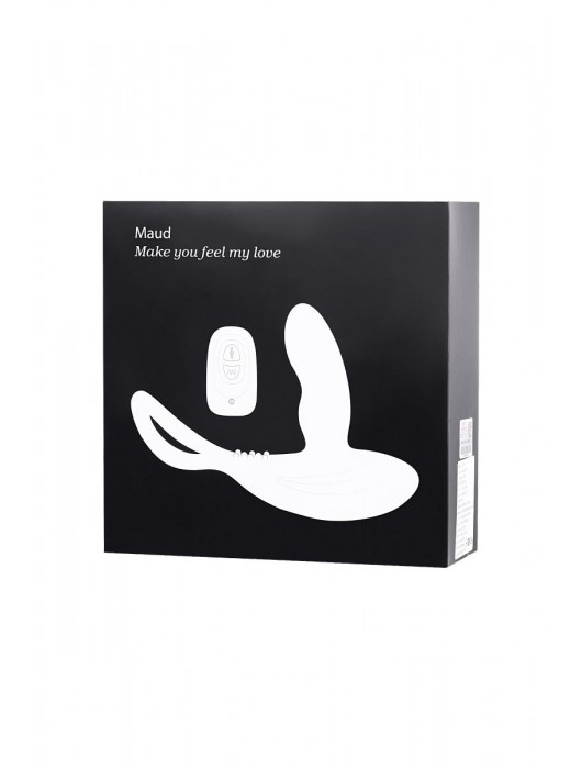Черный стимулятор простаты Maud с вибрацией - Levett - в Нижнекамске купить с доставкой