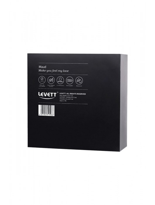 Черный стимулятор простаты Maud с вибрацией - Levett - в Нижнекамске купить с доставкой