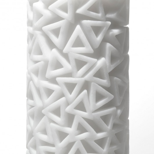 Белый 3D мастурбатор PILE - Tenga - в Нижнекамске купить с доставкой