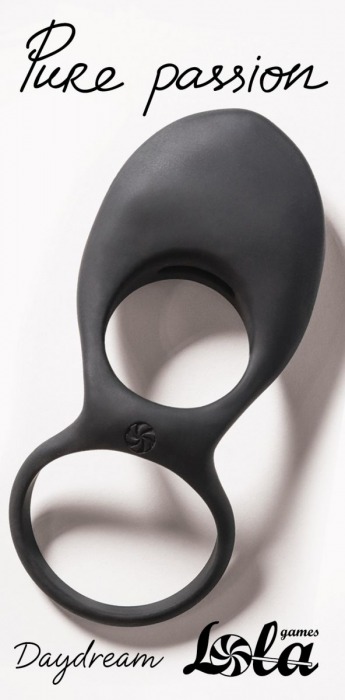 Черное эрекционное виброкольцо Daydream - Lola Games - в Нижнекамске купить с доставкой
