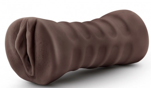 Коричневый мастурбатор-вагина Hot Chocolate Brianna - Blush Novelties - в Нижнекамске купить с доставкой