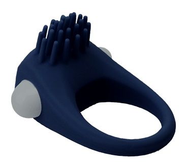 Синее эрекционное виброкольцо STIMU RING - Dream Toys - в Нижнекамске купить с доставкой