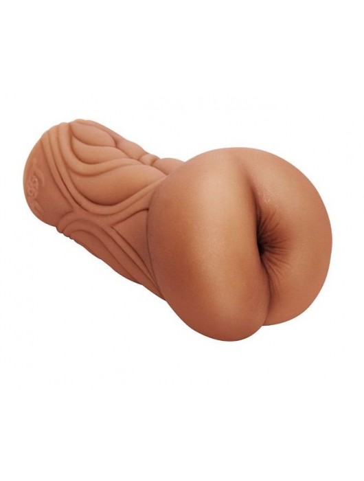 Кофейный мастурбатор-анус Biggest Joy - Lola Games - в Нижнекамске купить с доставкой