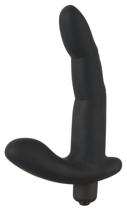 Черный вибромассажер простаты Naughty Finger Prostate Vibe - 13,8 см. - Orion - в Нижнекамске купить с доставкой