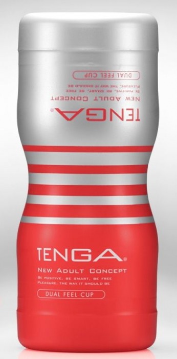 Мастурбатор TENGA Dual Sensation Cup - Tenga - в Нижнекамске купить с доставкой