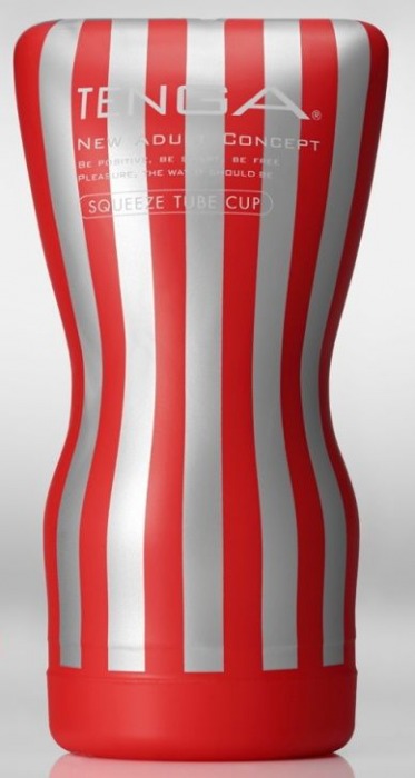 Мастурбатор TENGA Squeeze Tube Cup - Tenga - в Нижнекамске купить с доставкой