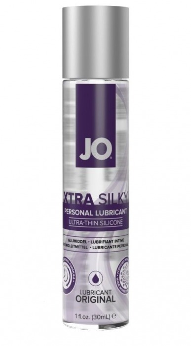 Лубрикант на силиконовой основе JO Xtra Silky - 30 мл. - System JO - купить с доставкой в Нижнекамске