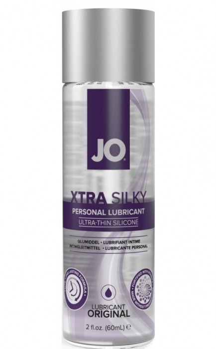 Лубрикант на силиконовой основе JO Xtra Silky - 60 мл. - System JO - купить с доставкой в Нижнекамске