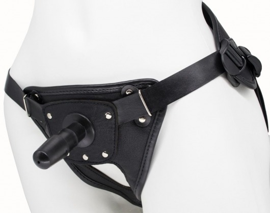 Черный пояс для насадок BEST CLASS STRAP - LOVETOY (А-Полимер) - купить с доставкой в Нижнекамске