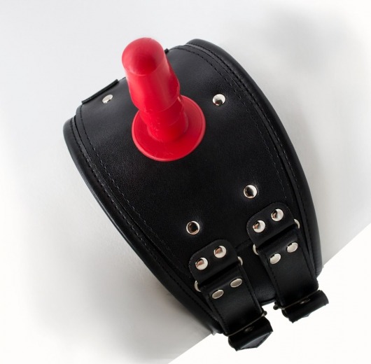 Черный пояс на бедро  Люкс  с телесной насадкой - LOVETOY (А-Полимер) - купить с доставкой в Нижнекамске