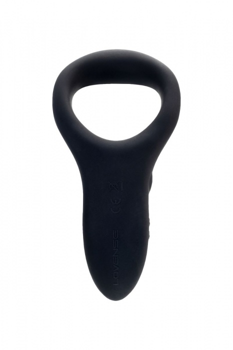 Черное эрекционное кольцо Lovense Diamo - Lovense - в Нижнекамске купить с доставкой