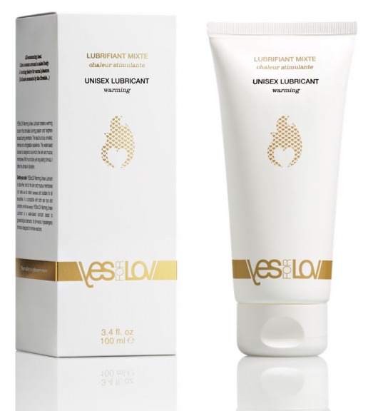 Лубрикант на водной основе с согревающим эффектом Warming Unisex Lubricant - 100 мл. - YESforLOV - купить с доставкой в Нижнекамске