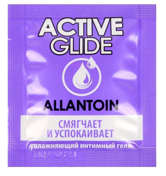 Лубрикант на водной основе Active Glide с аллантоином - 3 гр. - Биоритм - купить с доставкой в Нижнекамске